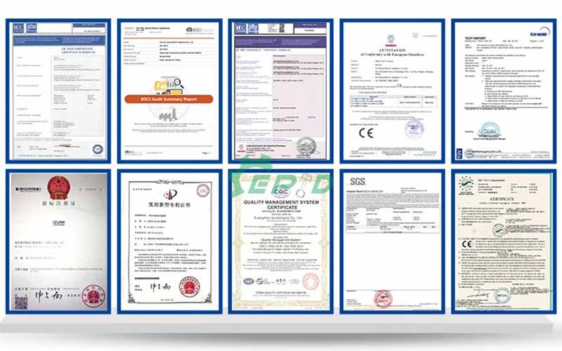 EPID Qualification Certificate - Diesel Engine Parts